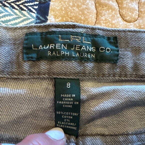 LRL Lauren Ralph Lauren Women's Classic Straight Leg Gray Jeans size 8 - Picture 4 of 9